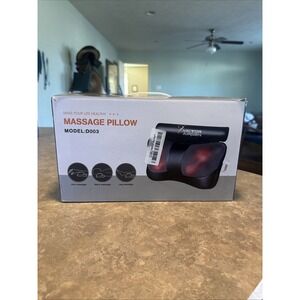 VIKTOR JURGEN Neck Massage Pillow Shiatsu Deep Kneading Shoulder Back and Leg